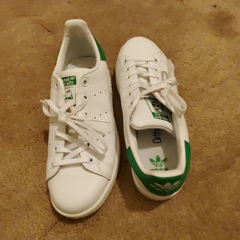White Adidas Stan Smith's - Box Included